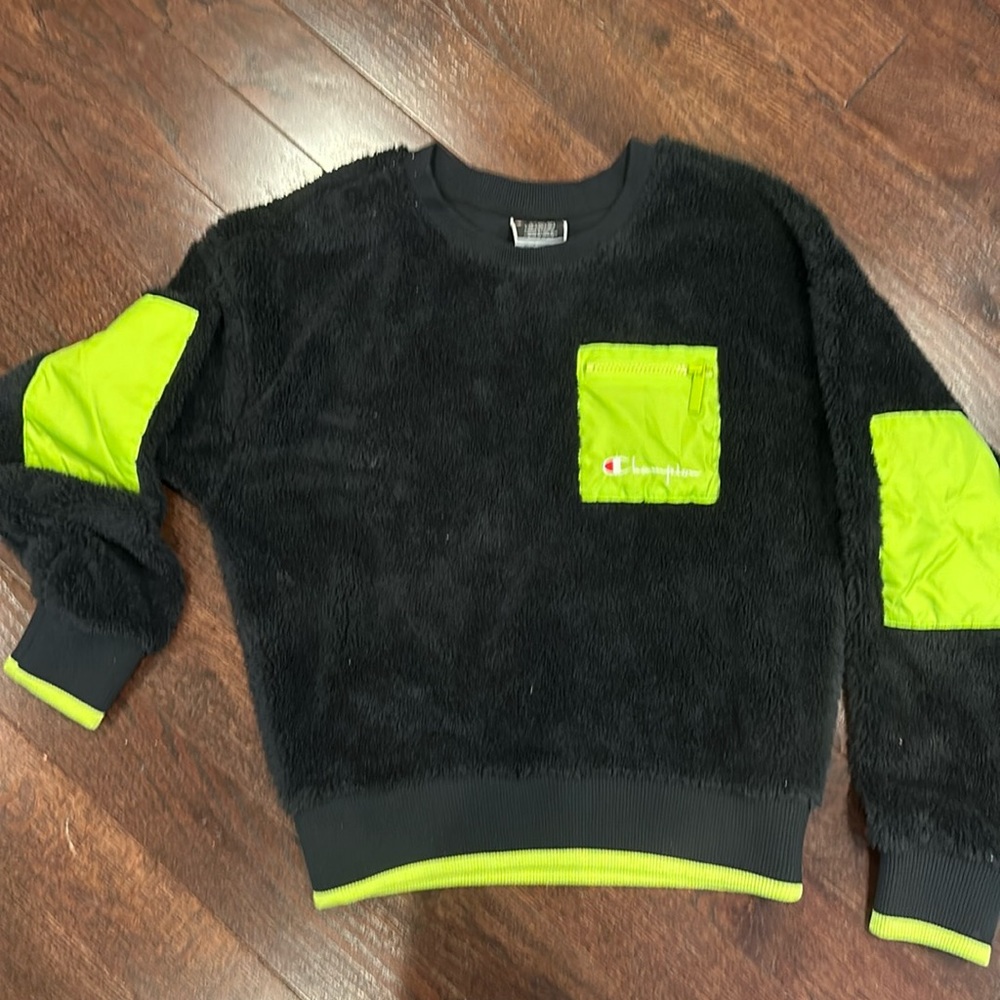 Champion sweater furry